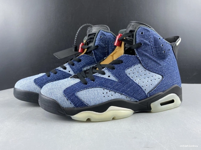 Jordan Washed 6 Air CT5350-401 Denim 1116